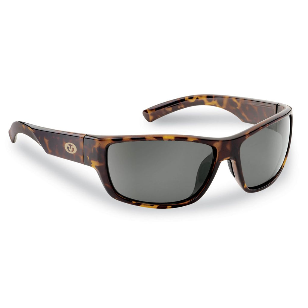 Flying Fisherman Polarized Sunglasses Matecumbe Tortoise Smoke