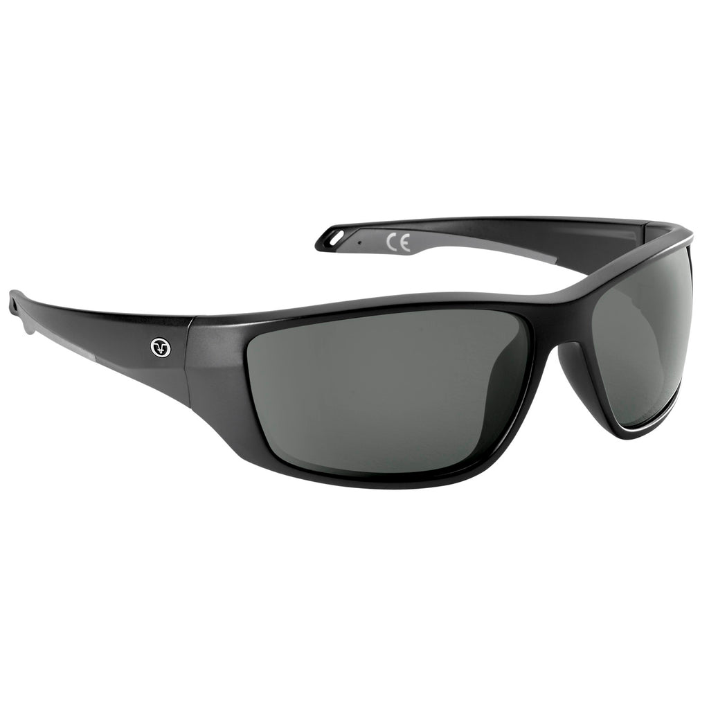Flying Fisherman Polarized Sunglasses Carico Matte-Black Smoke