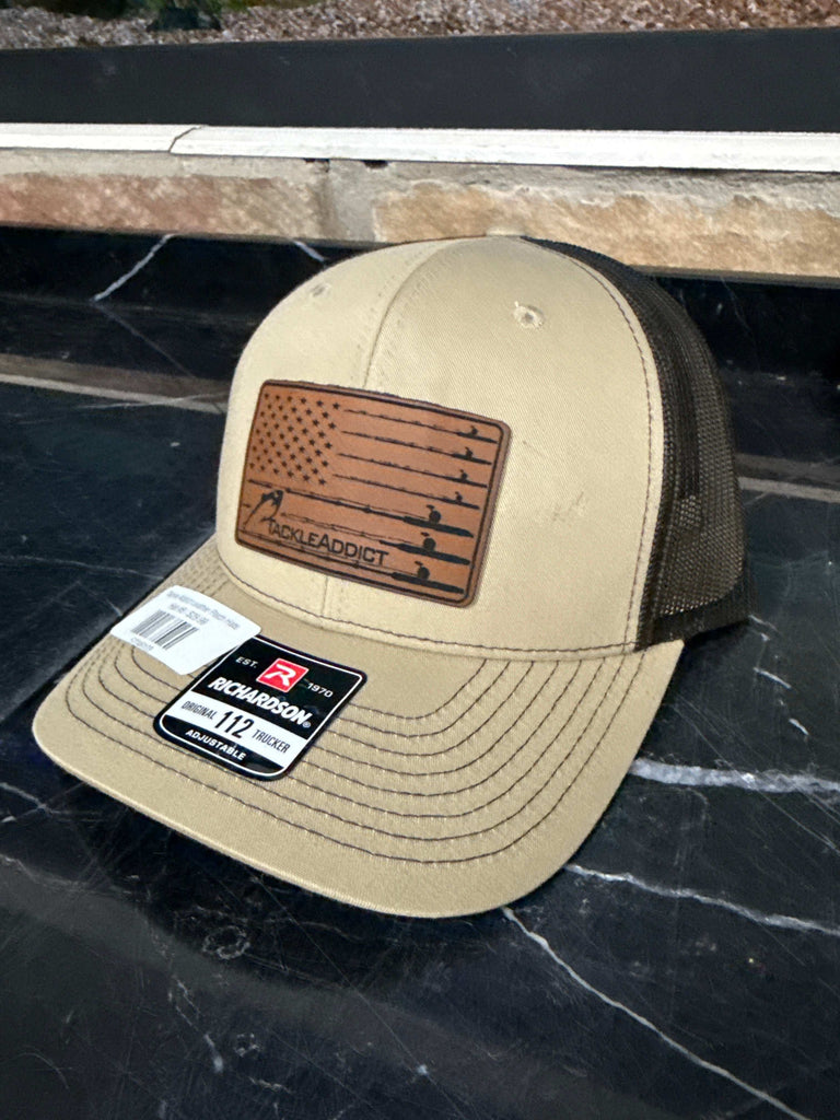 Tackle Addict Leather Patch Hats Hat #8