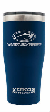 Tackle Addict Yukon Cups 20oz Tumbler - Navy