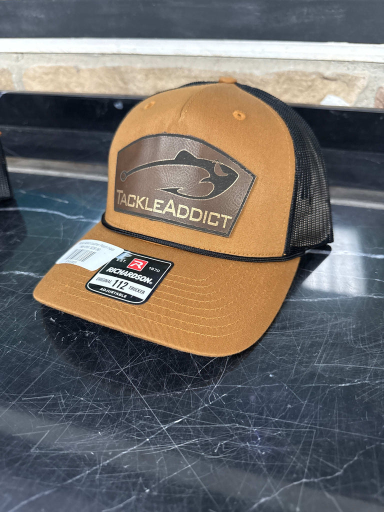 Tackle Addict Leather Patch Hats Hat #16