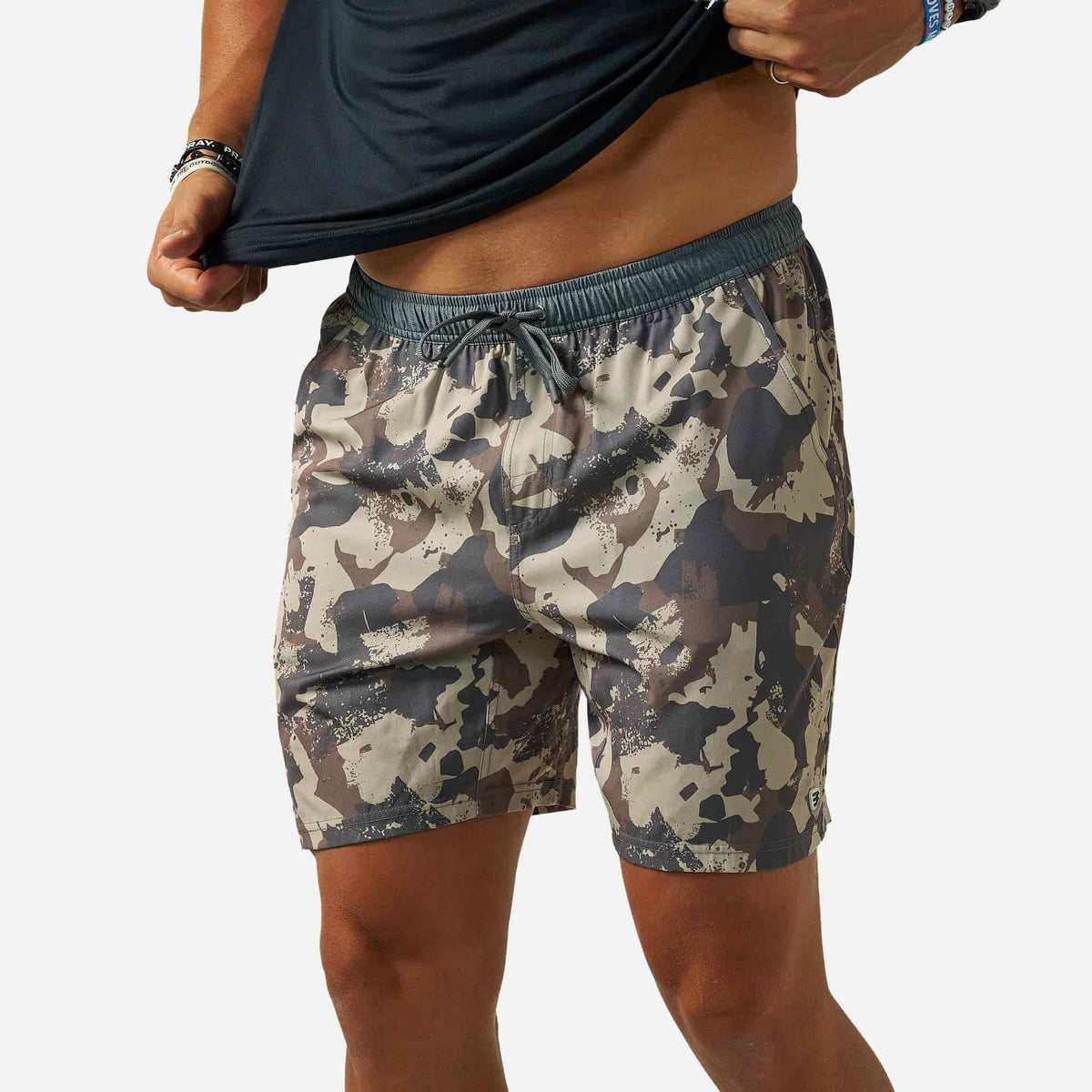 Burlebo Athletic Shorts Splatter Camo