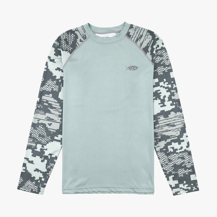 Aftco Youth Tactical Camo LS Performance Shirt