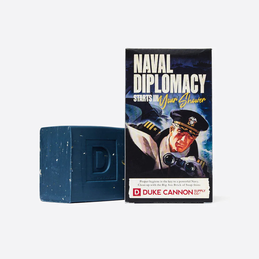 Duke Cannon Big Ass Bar of Soap Naval Diplomacy