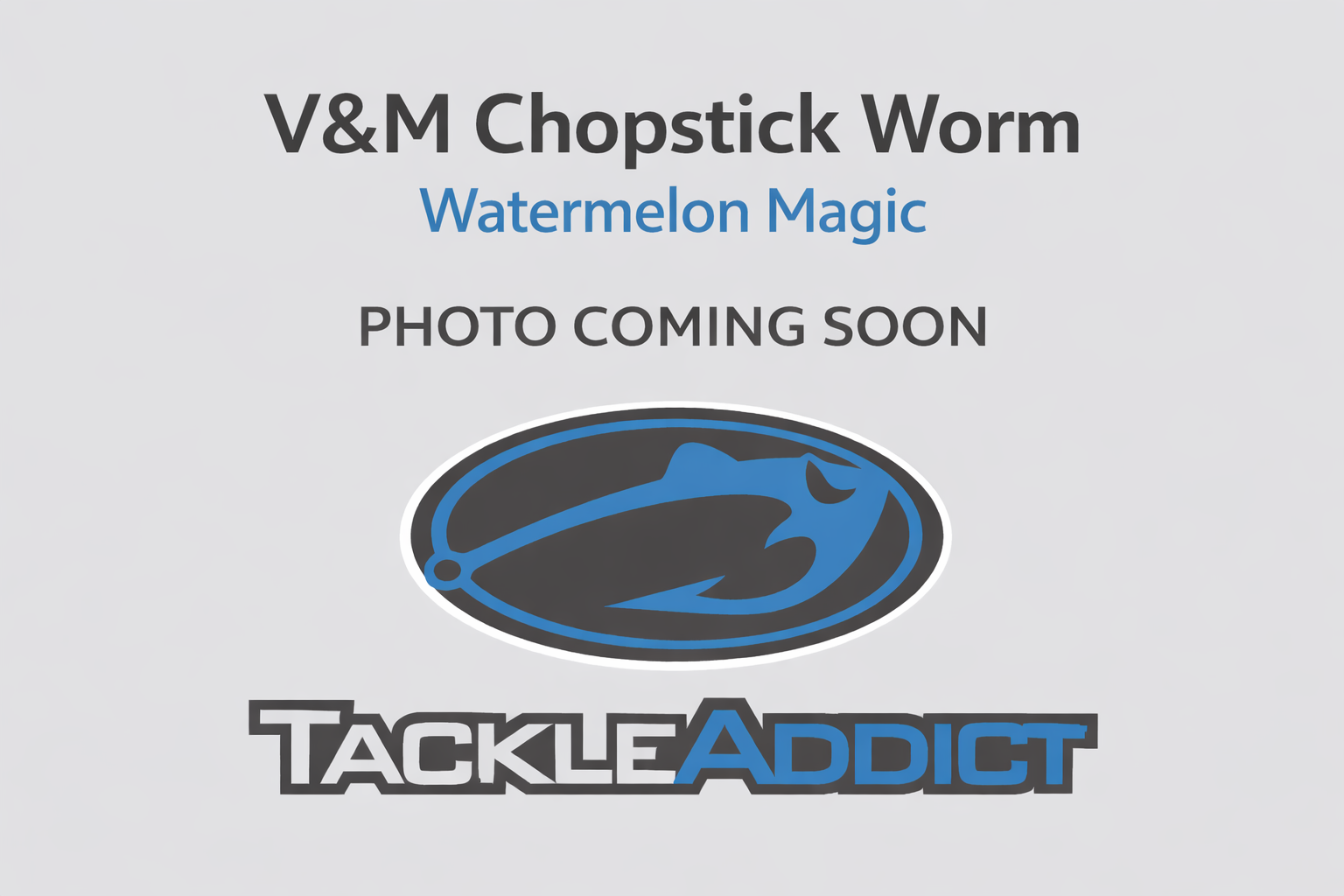 V&M Chopstick Worm 10pk Watermelon Red Magic