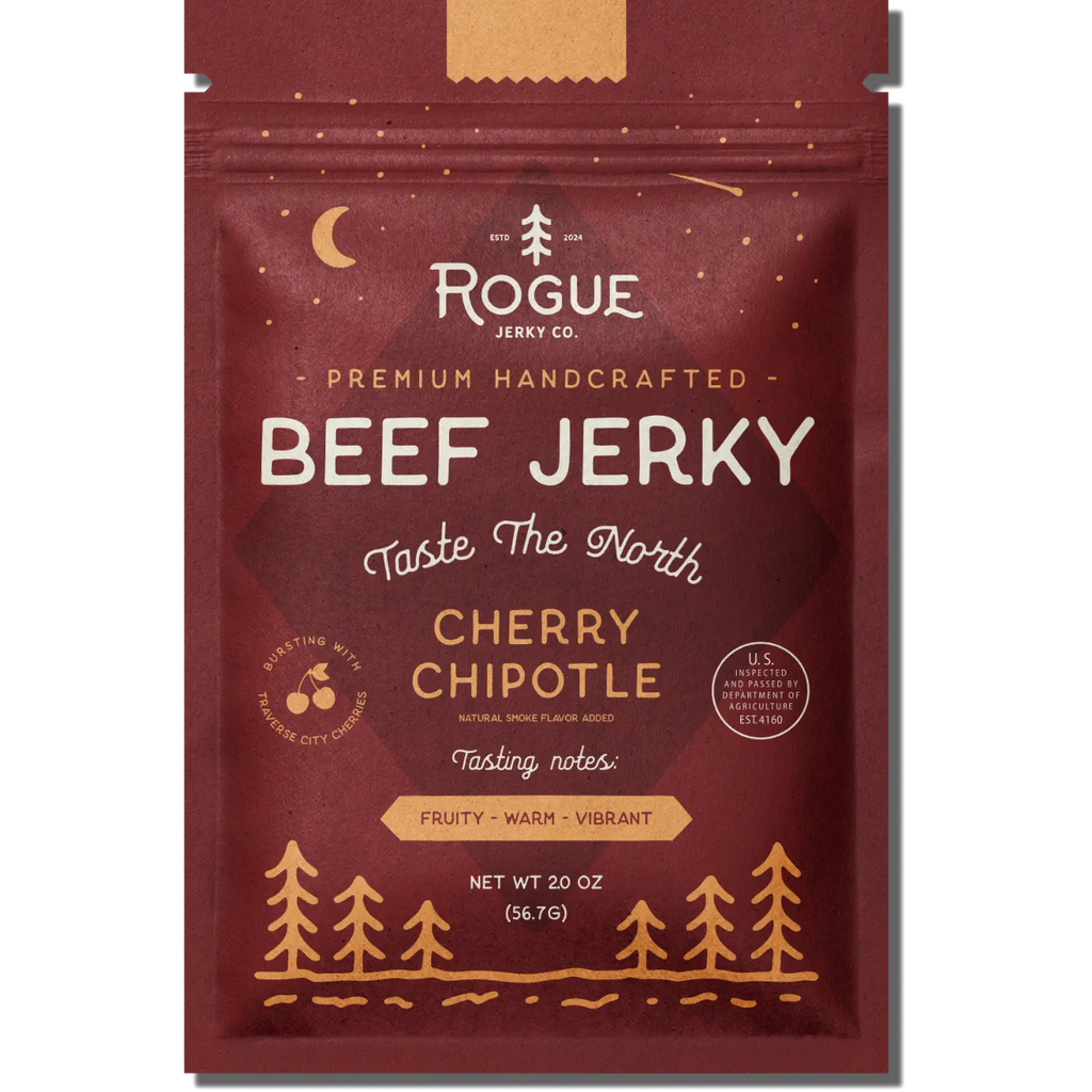 Rouge Beef Jerky Cherry Chipotle