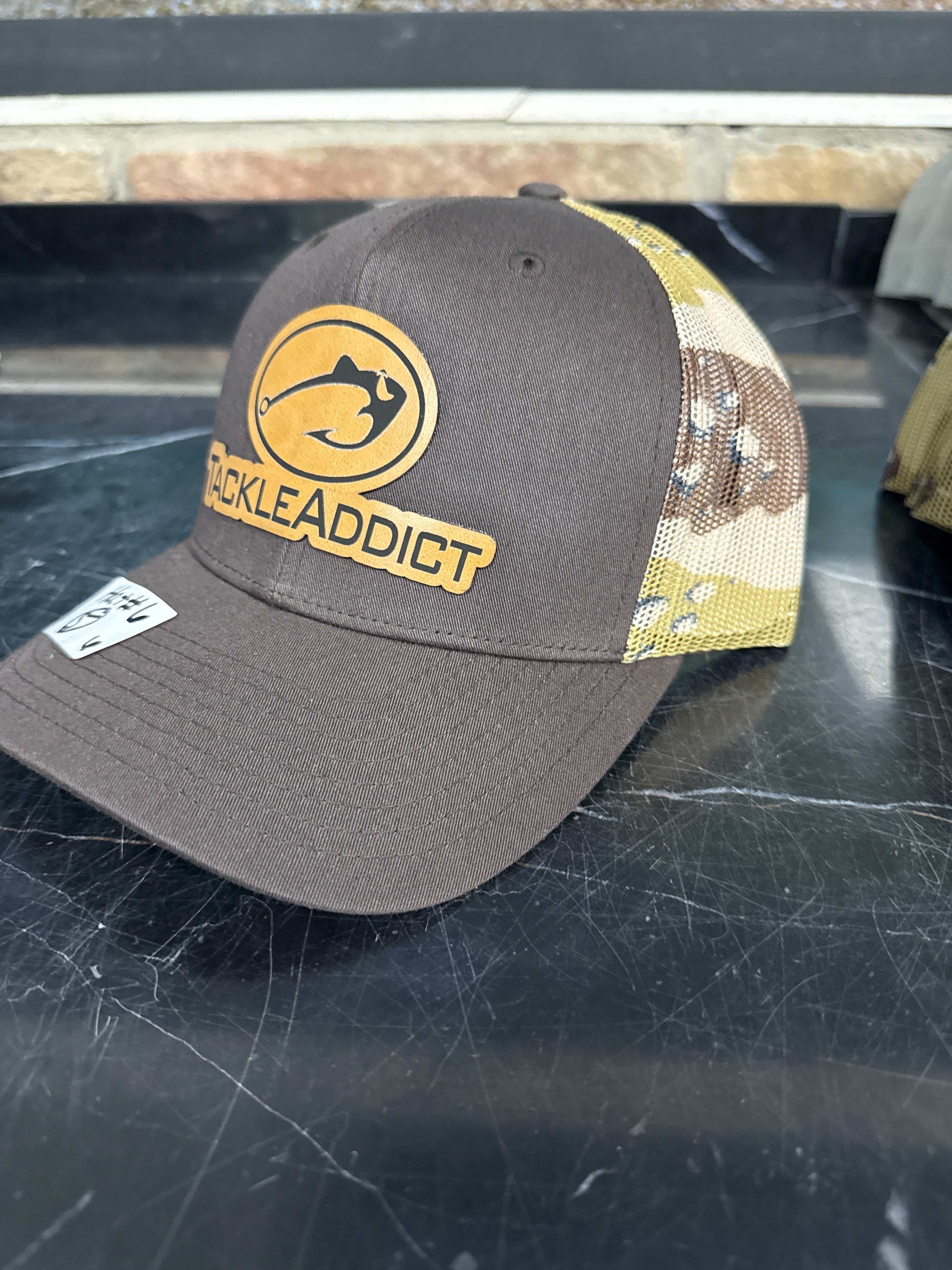 Tackle Addict Leather Patch Hats Hat #6