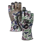 Fish Monkey Half Finger Guide Glove Old School Beige