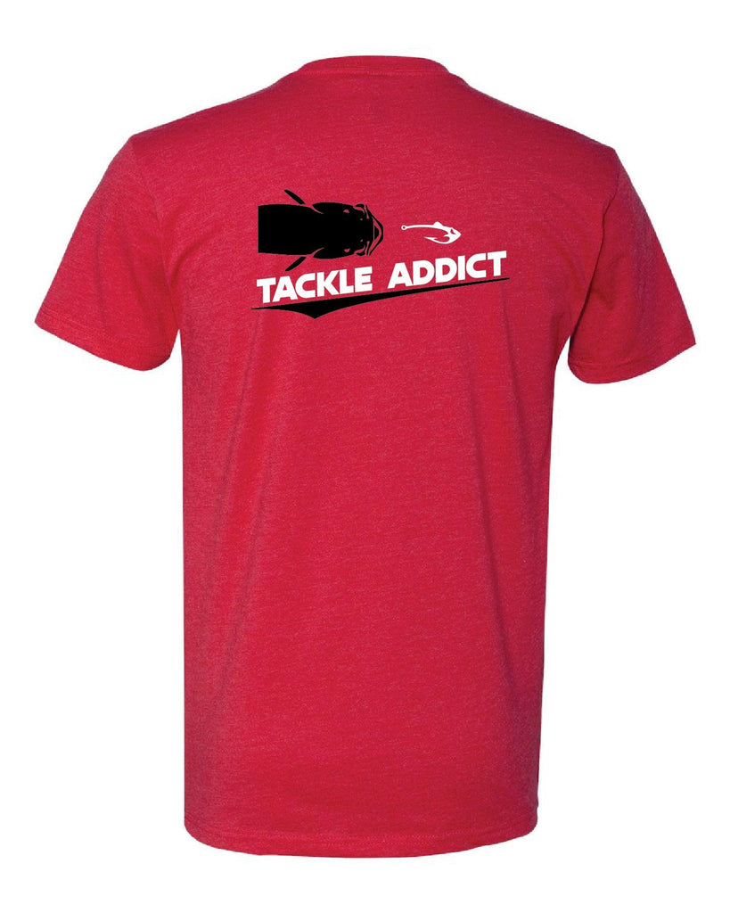 Tackle Addict "Fish" T-Shirt Red