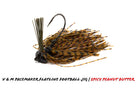 V&M Pacemaker Flatline Football Jig Spicy Peanut Butter 5 8oz