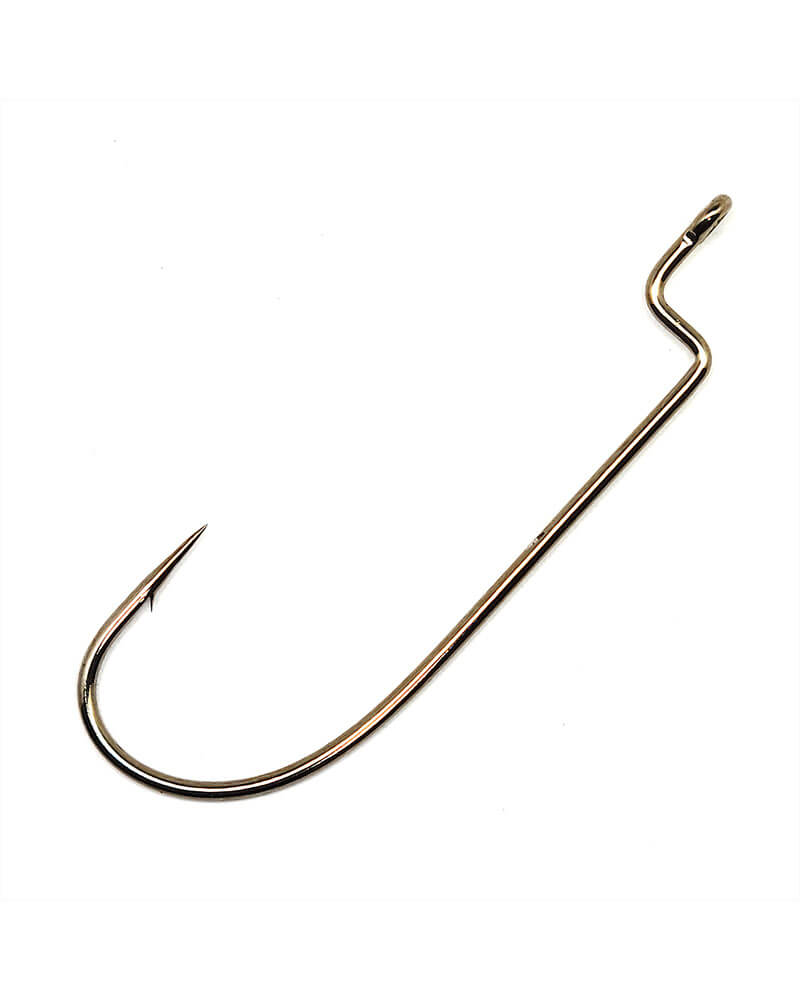 Gamakatsu Offset Worm Nano Alpha Worm Hook 5pk
