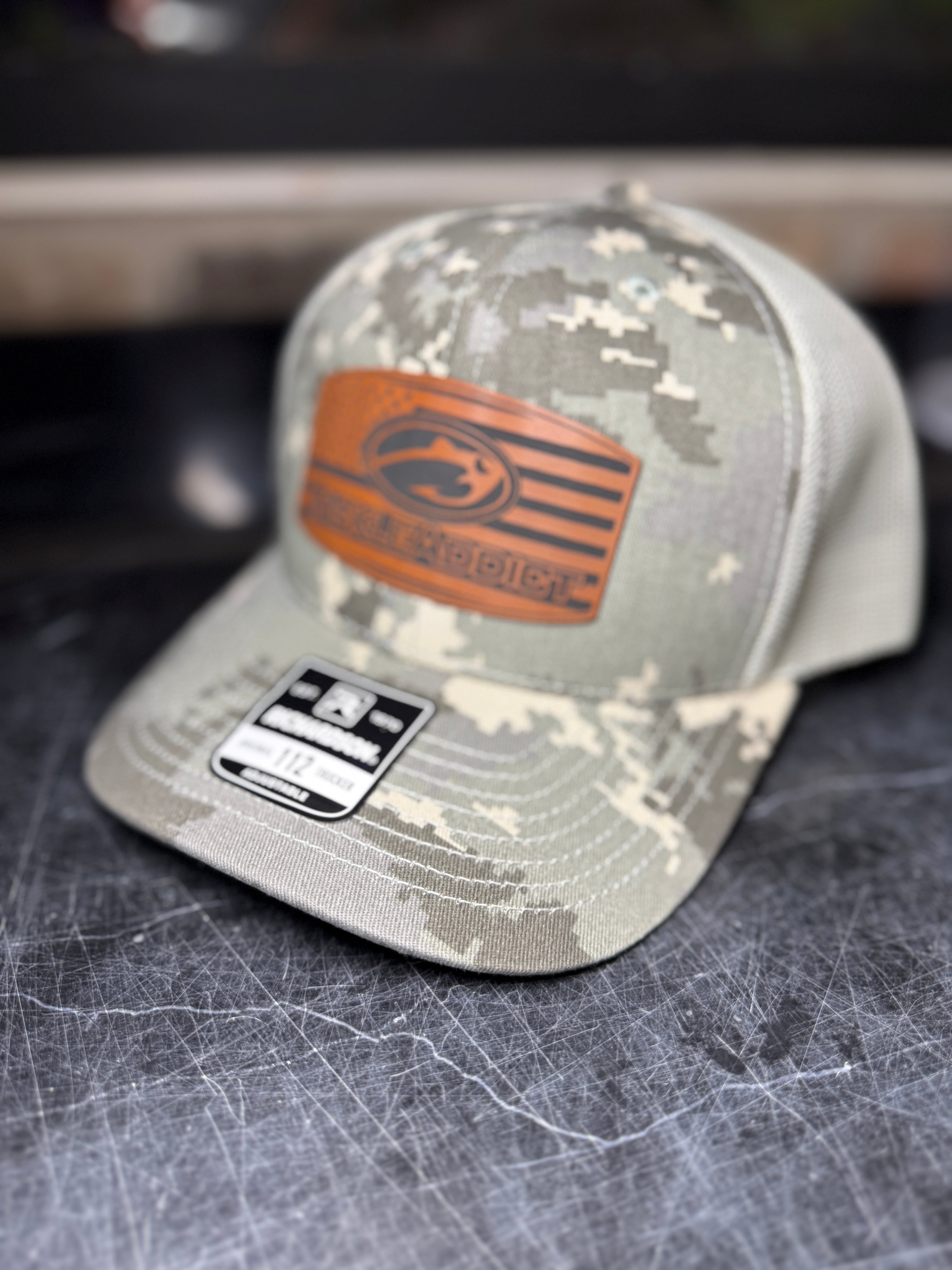 Tackle Addict Leather Patch Hats Hat #22