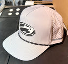 Tackle Addict Hat Grey Blk rope w Logo