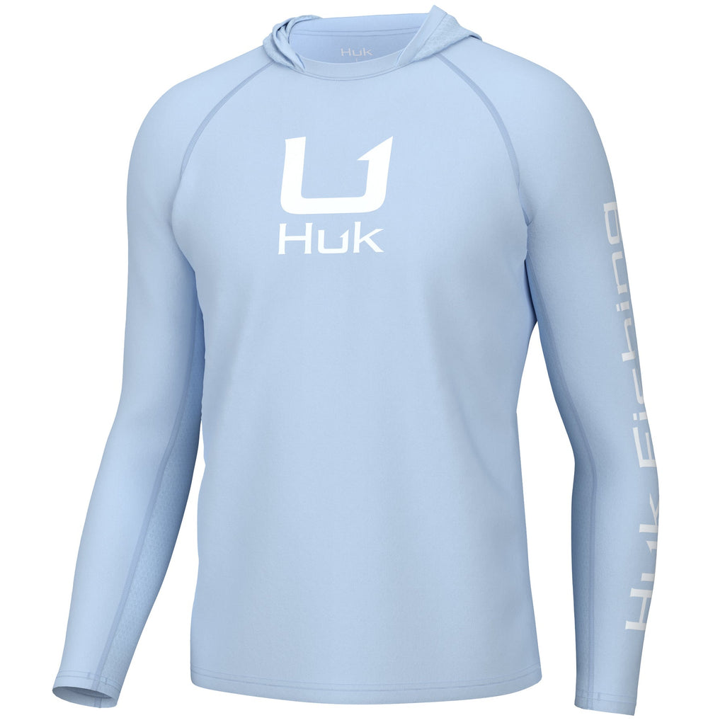 HUK Icon Hoodie Ice Water