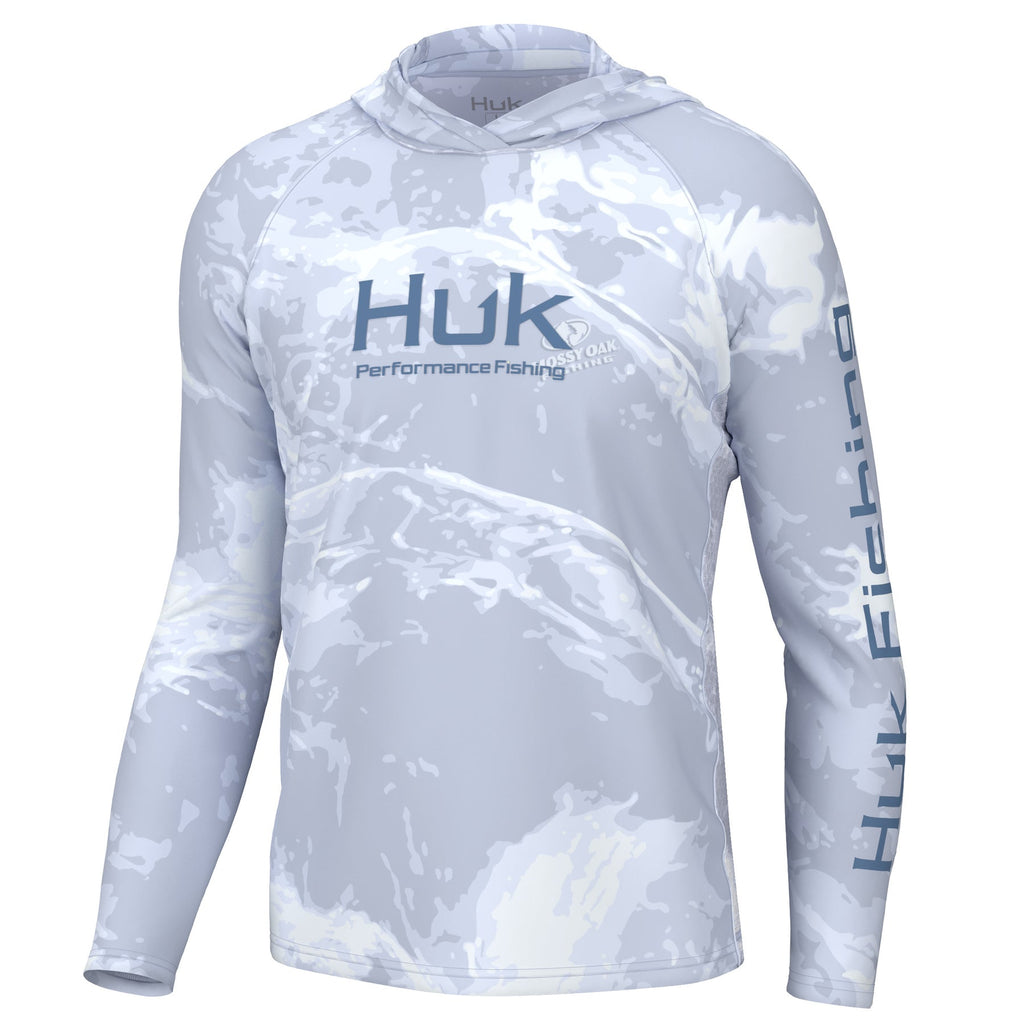 Huk Mossy Oak Pursuit Hoodie Bonefish