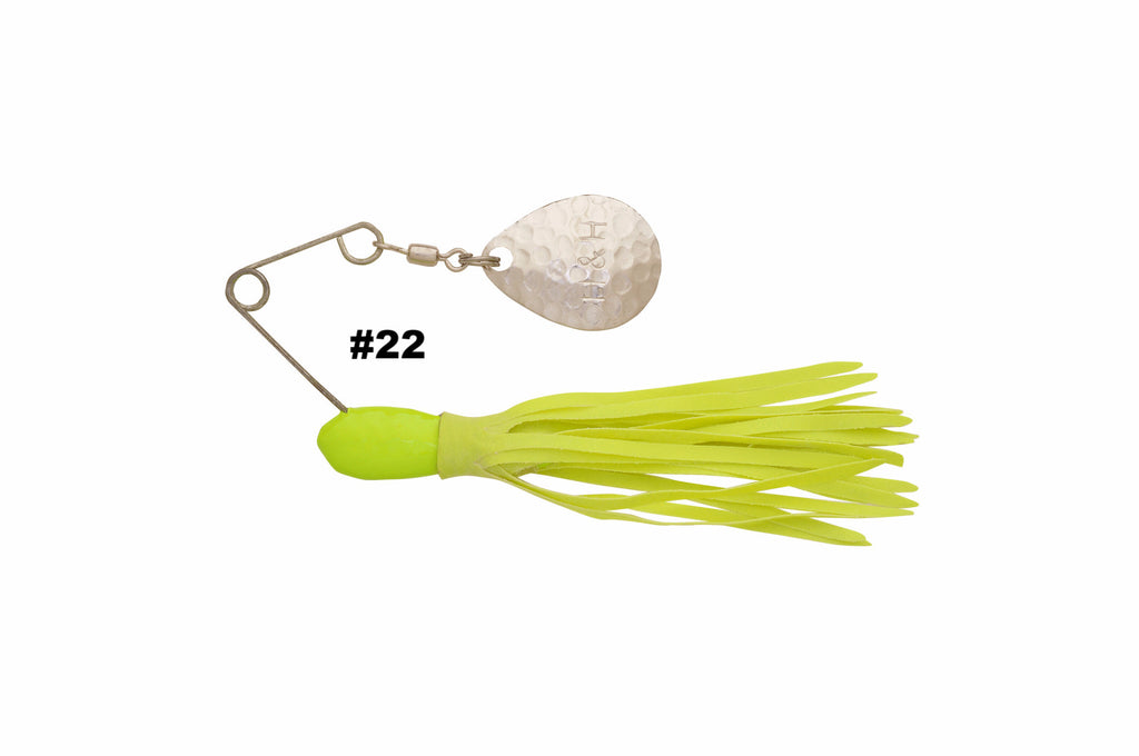 H&H Spinnerbait Chartreuse Single Colorado