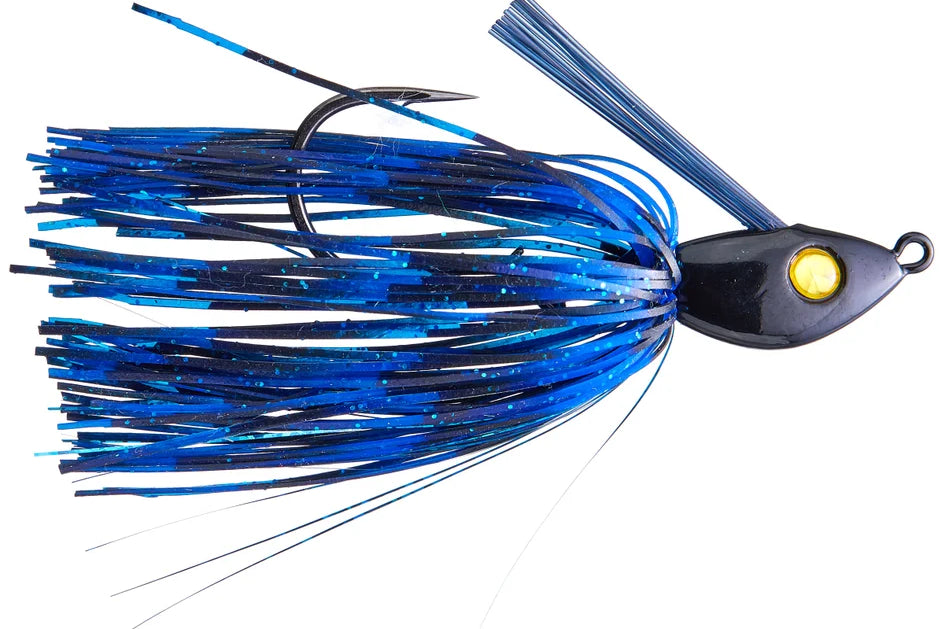 Blitz Finesse Spyder Jigs – Slow-Fall Bass Jigs With Weedless Hooks & Rattle Option
