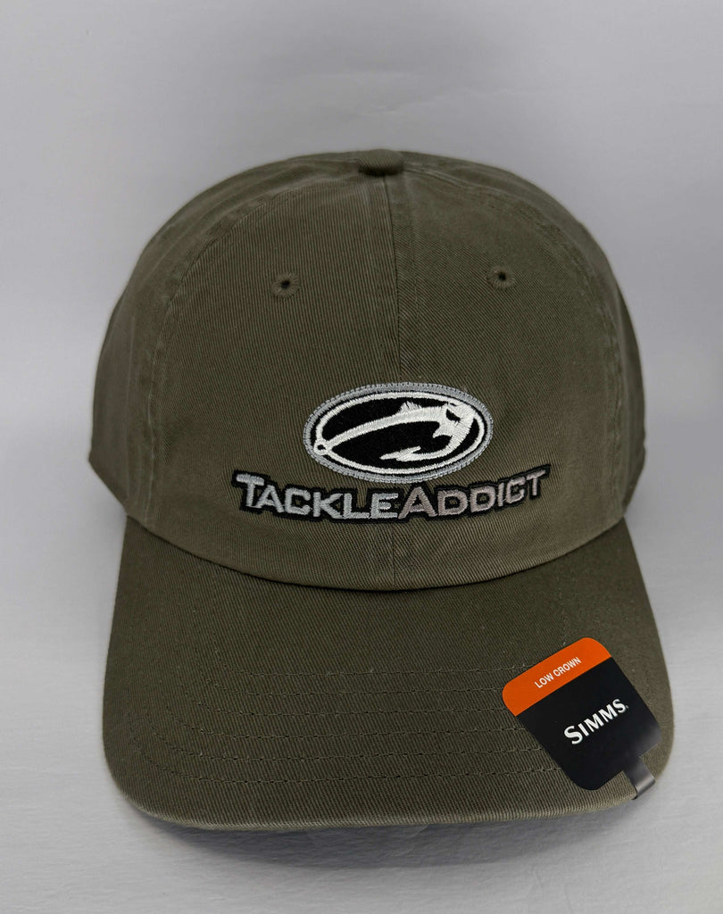 Simms Single Haul Hat Olive with Tackle Addict Logo