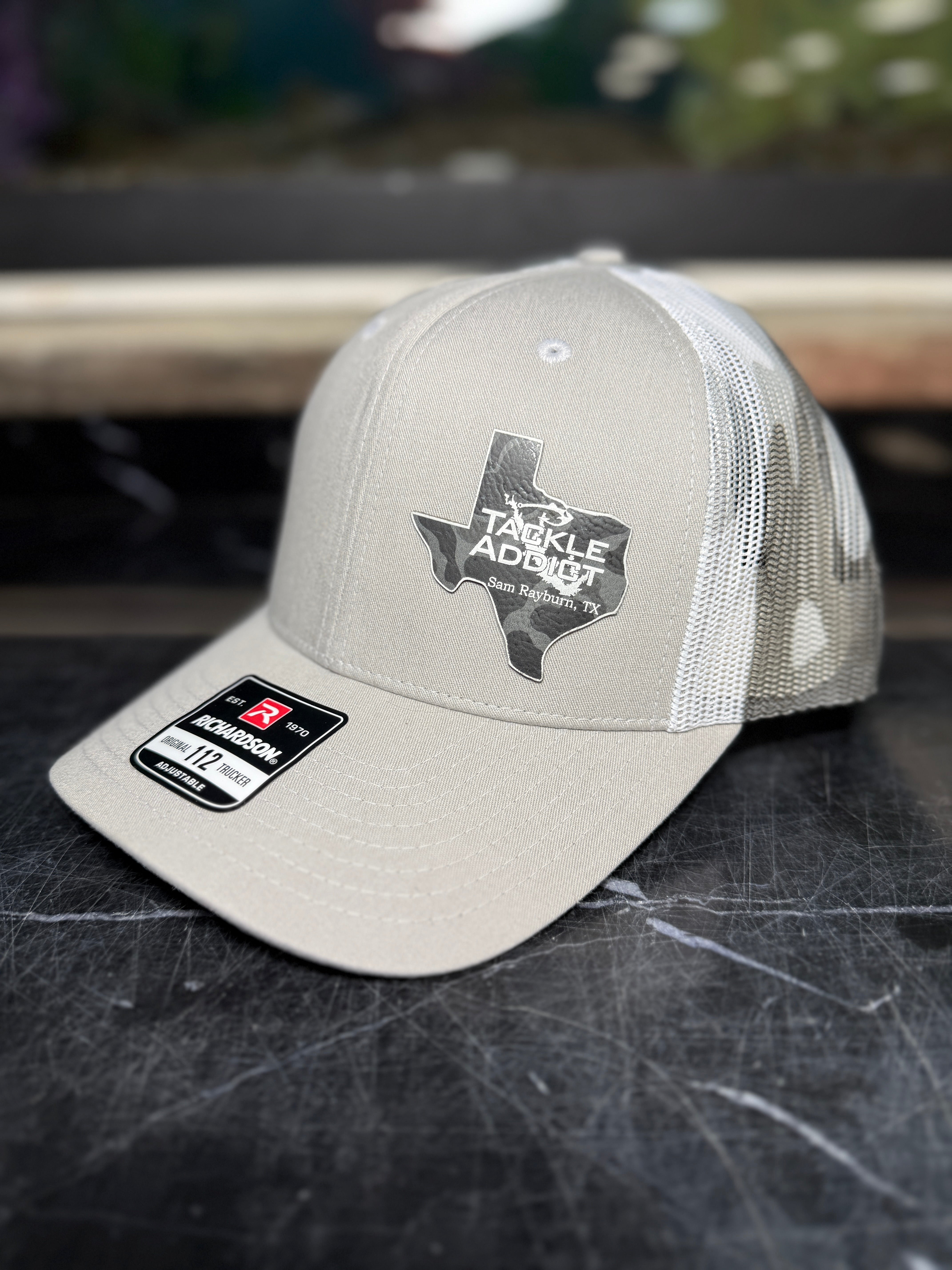 Tackle Addict Leather Patch Hats Hat #21