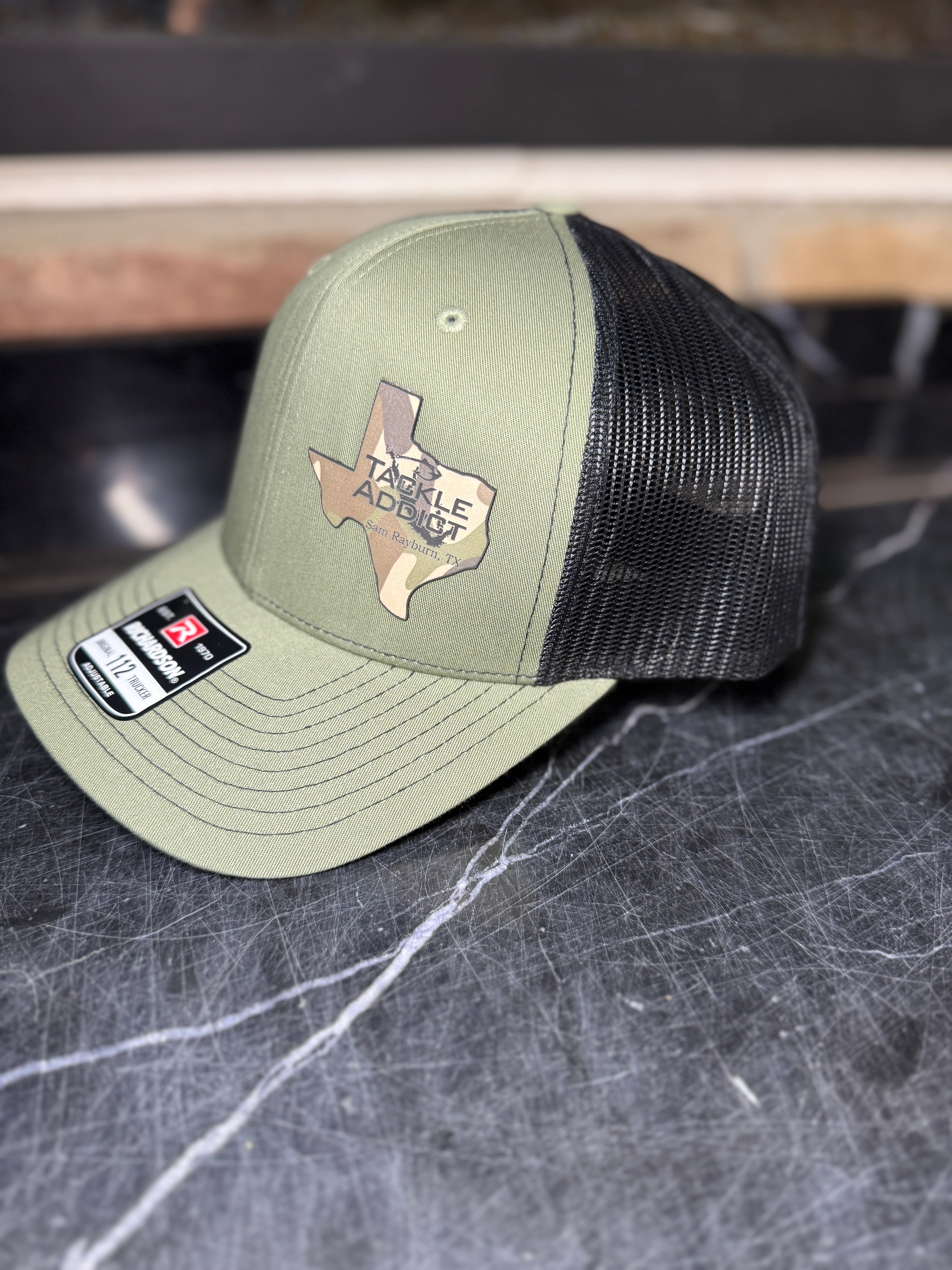 Tackle Addict Leather Patch Hats Hat #13