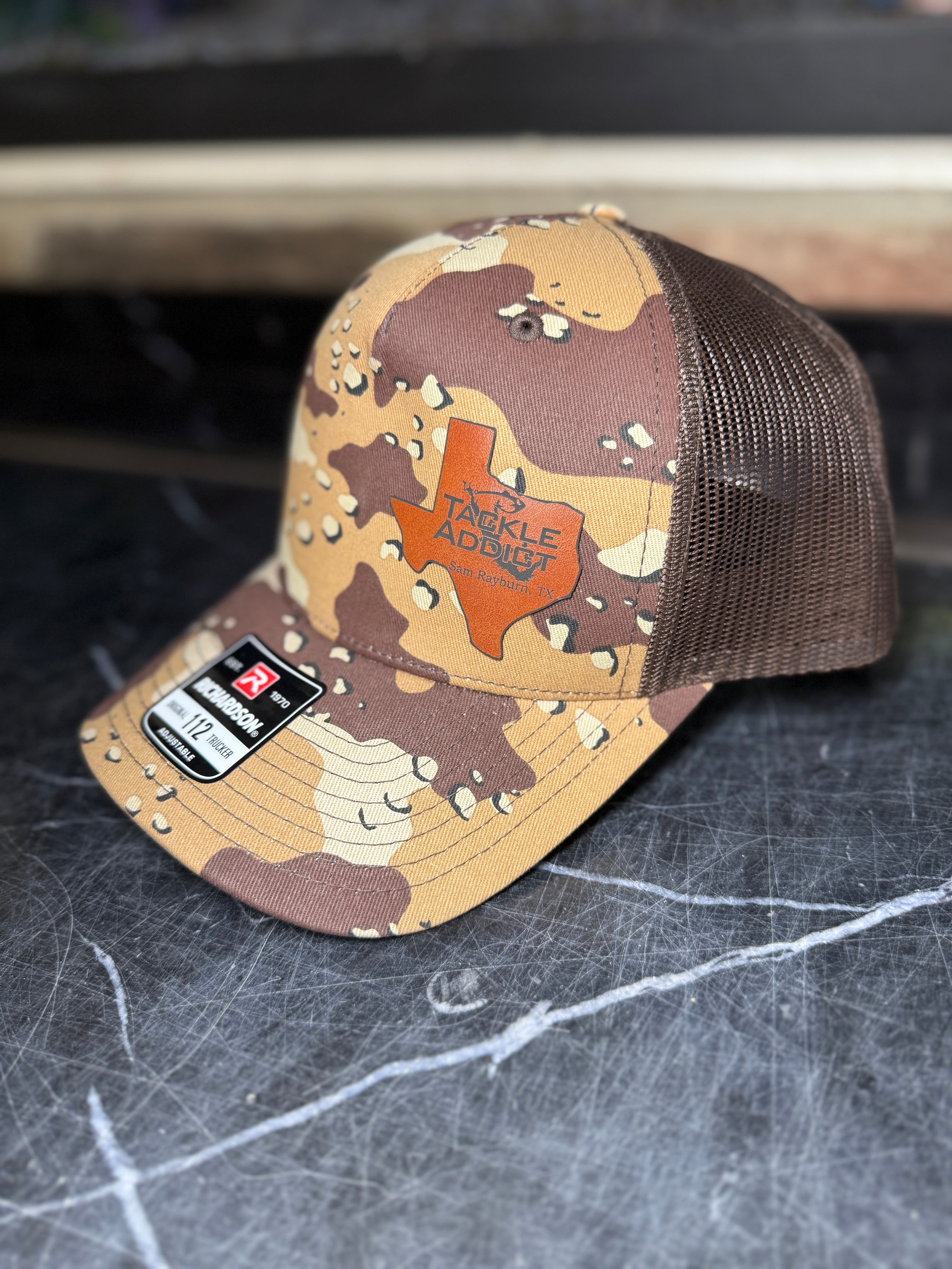 Tackle Addict Leather Patch Hats Hat #19