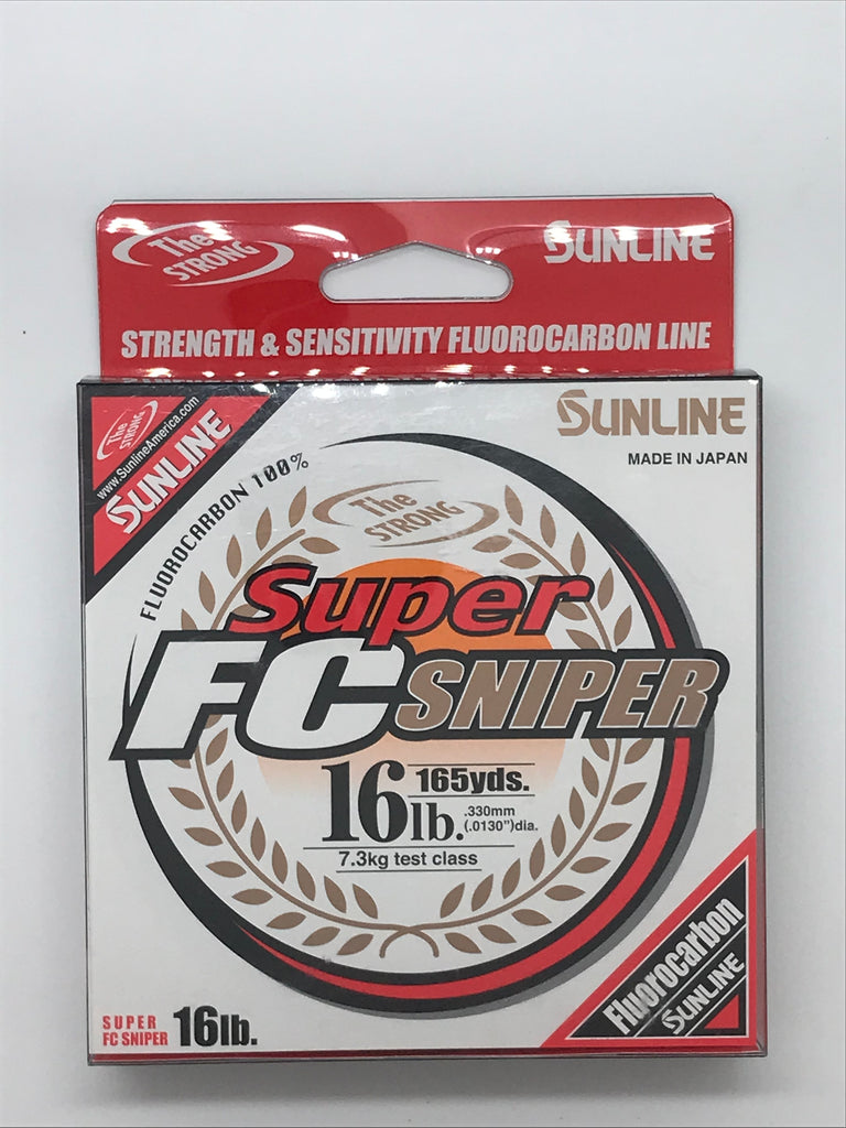 Sunline Super FC Sniper 100% Fluorocarbon Natural Clear