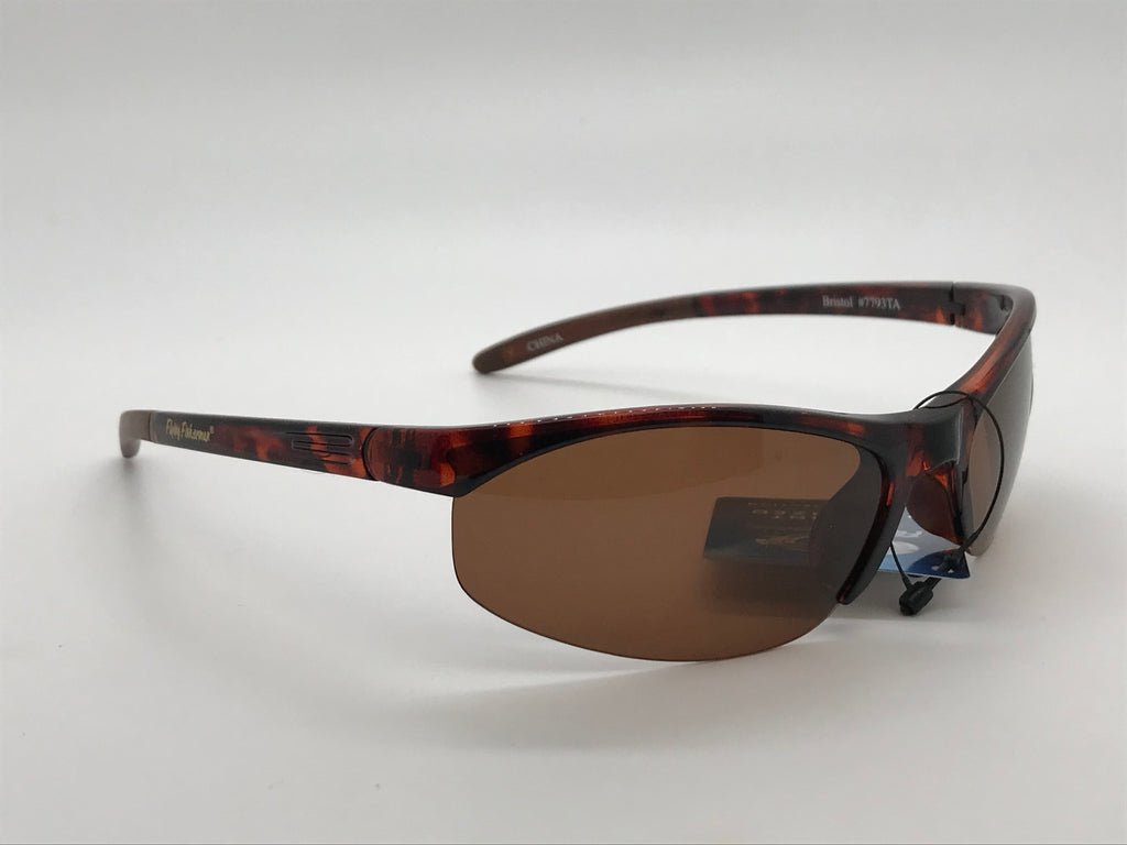 Flying Fisherman Polarized Sunglasses Bristol Tortoise Amber