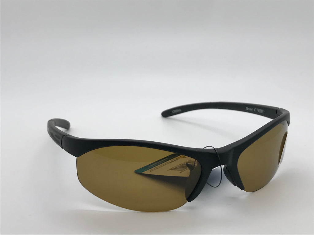Flying Fisherman Polarized Sunglasses Bristol Black Yellow-Amber