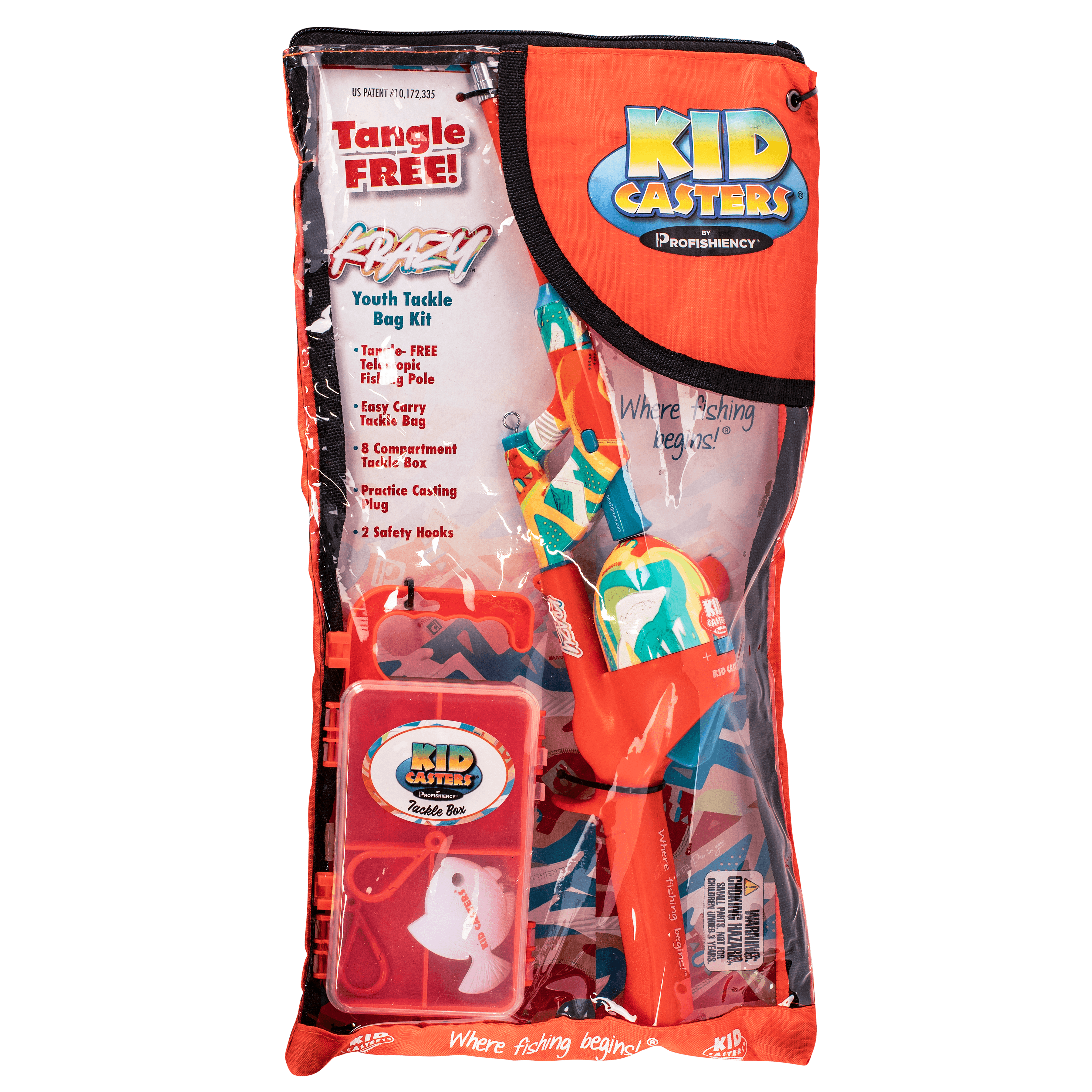 Kid Casters Krazy Tackle Bag Kit