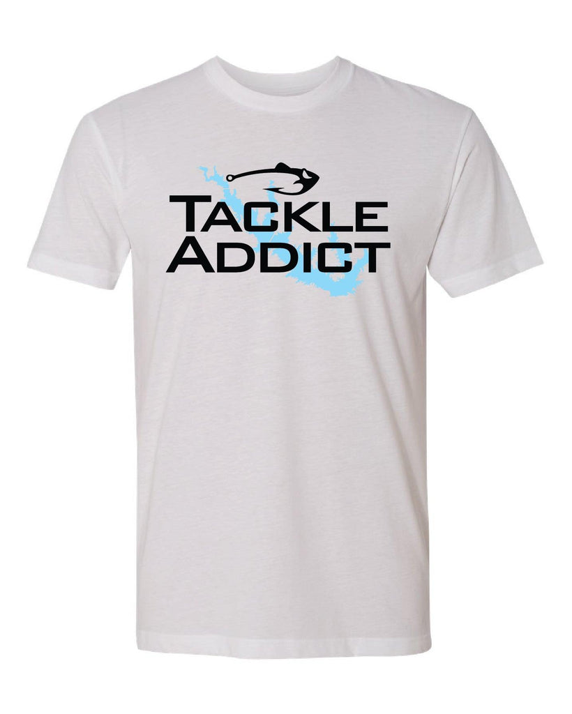 Tackle Addict Lake T-Shirt, White / Medium