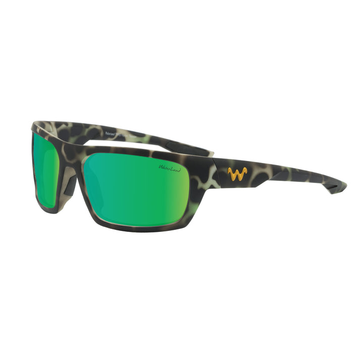 Waterland Fishing Sunglasses Milliken WaterWood Green Mirror