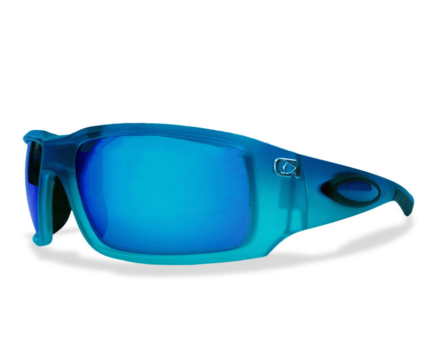 Amphibia Eclipse Sunglasses Gradient Blue Blue Shock