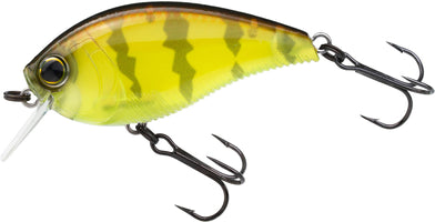 Yo-Zuri 3DB Series 1.5 Squarebill Crankbait 60mm Prism Chartreuse Perch