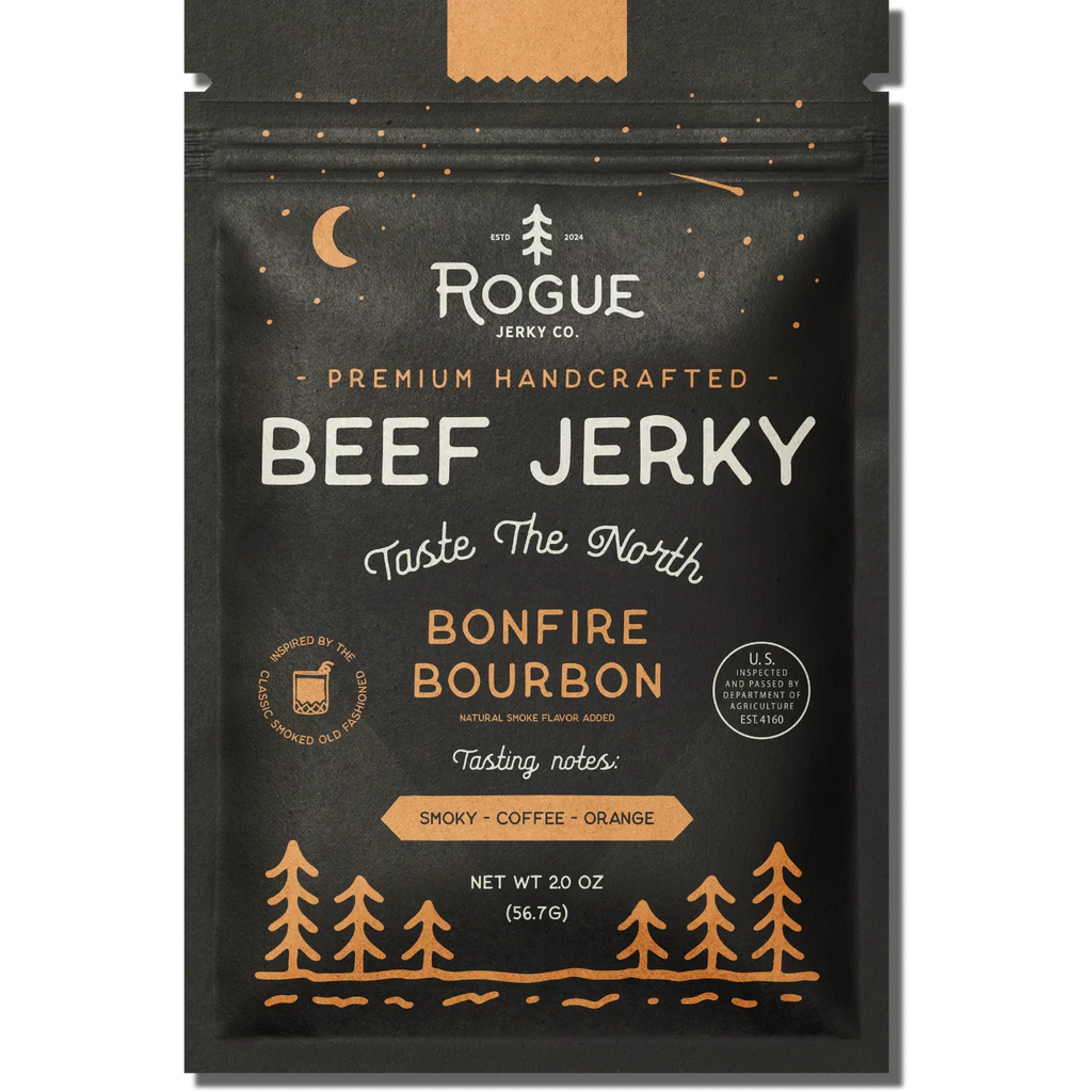 Rouge Beef Jerky Bonfire Bourbon