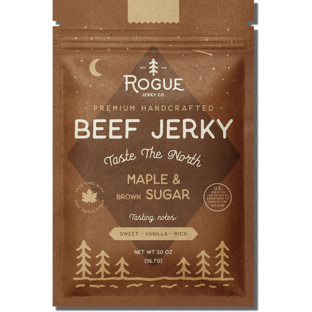 Rouge Beef Jerky Maple Brown Sugar