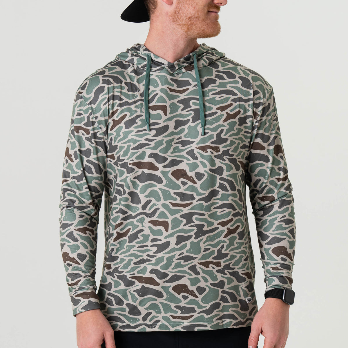 Burlebo Performance Hoodie Retro Duck Camo
