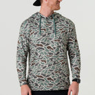Burlebo Performance Hoodie Retro Duck Camo