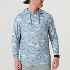 Burlebo Performance Hoodie Seaside Camo
