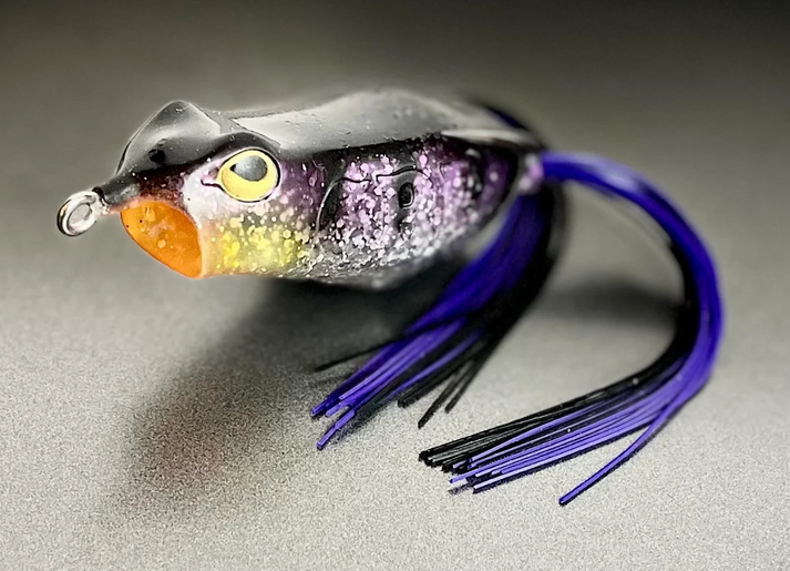 Copper Red Baits Loud Mouth Purple Shad