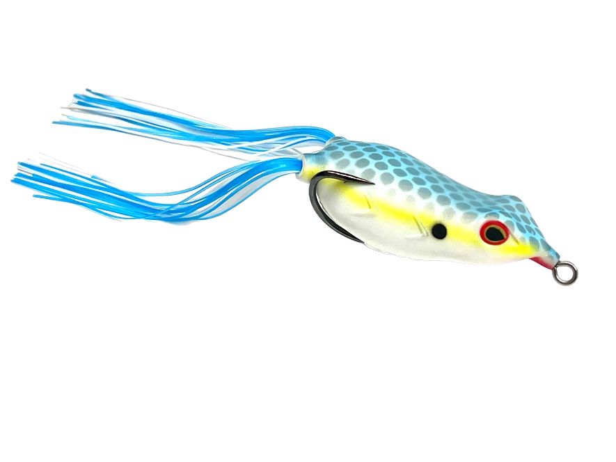 copper frog plastic fish lure Copper Red Baits Wave Frog