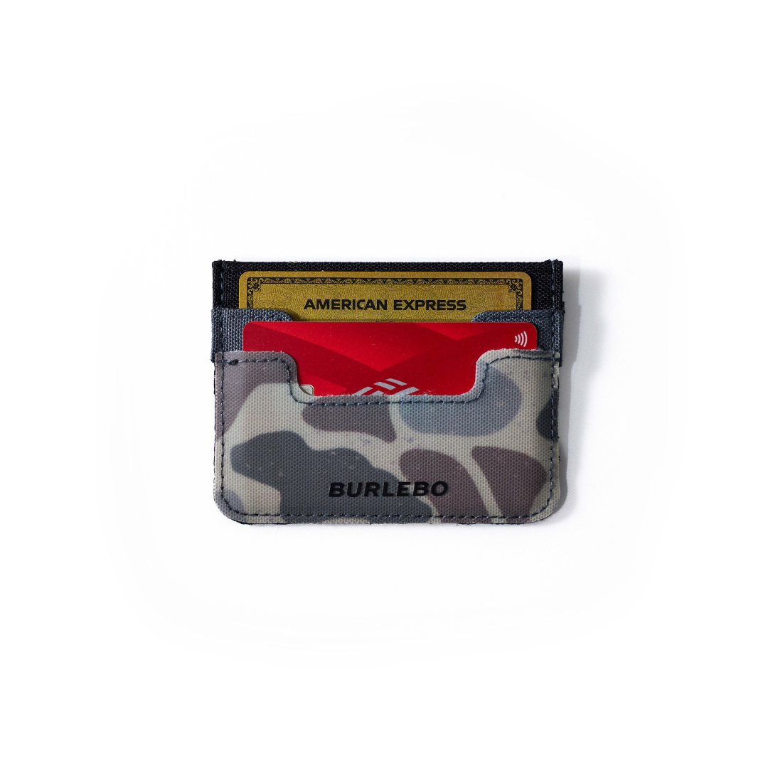 Burlebo Credit Card Wallet Classic Deer Camo