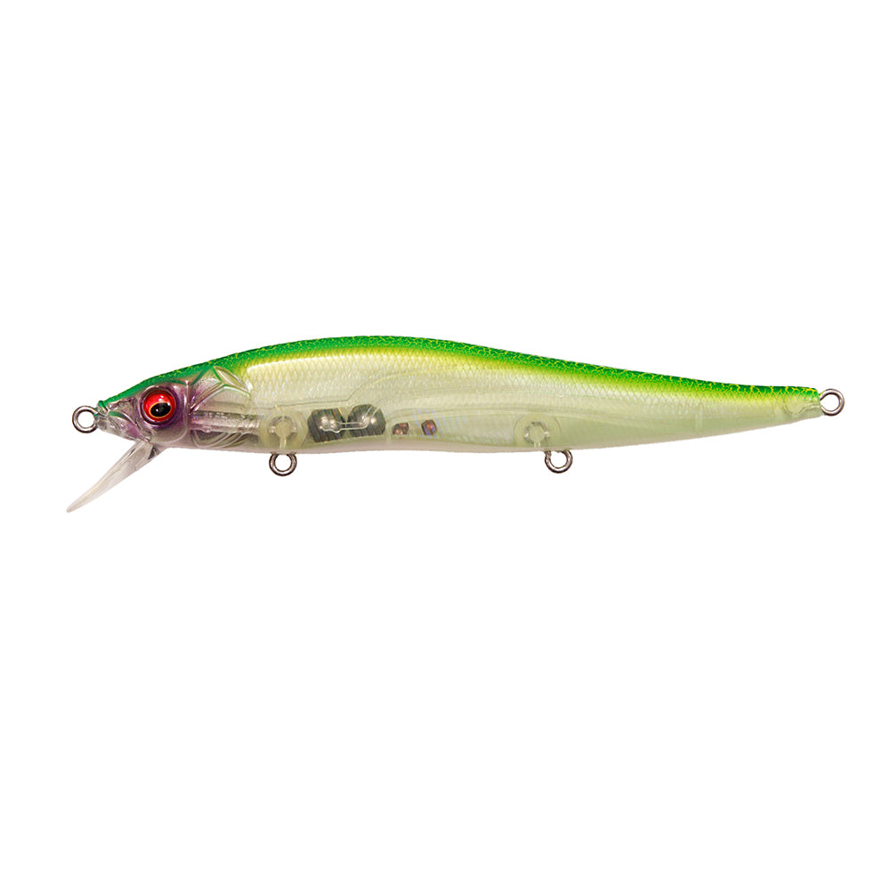 Megabass Vision 110 GP Crack Lime Chartreuse