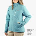 Aftco Women's Crosswind Puff Jacket Arctic