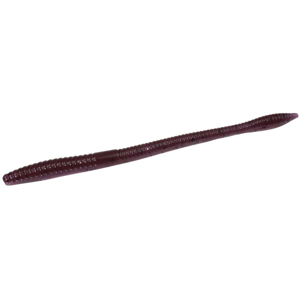 Zoom Original Trick Worm 6.5" – Green Pumpkin Gold – 20 Pack, Soft Plastic Freshwater Bait