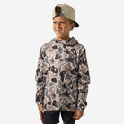 Burlebo Youth Performance Hoodie Mallard Mayhem Camo