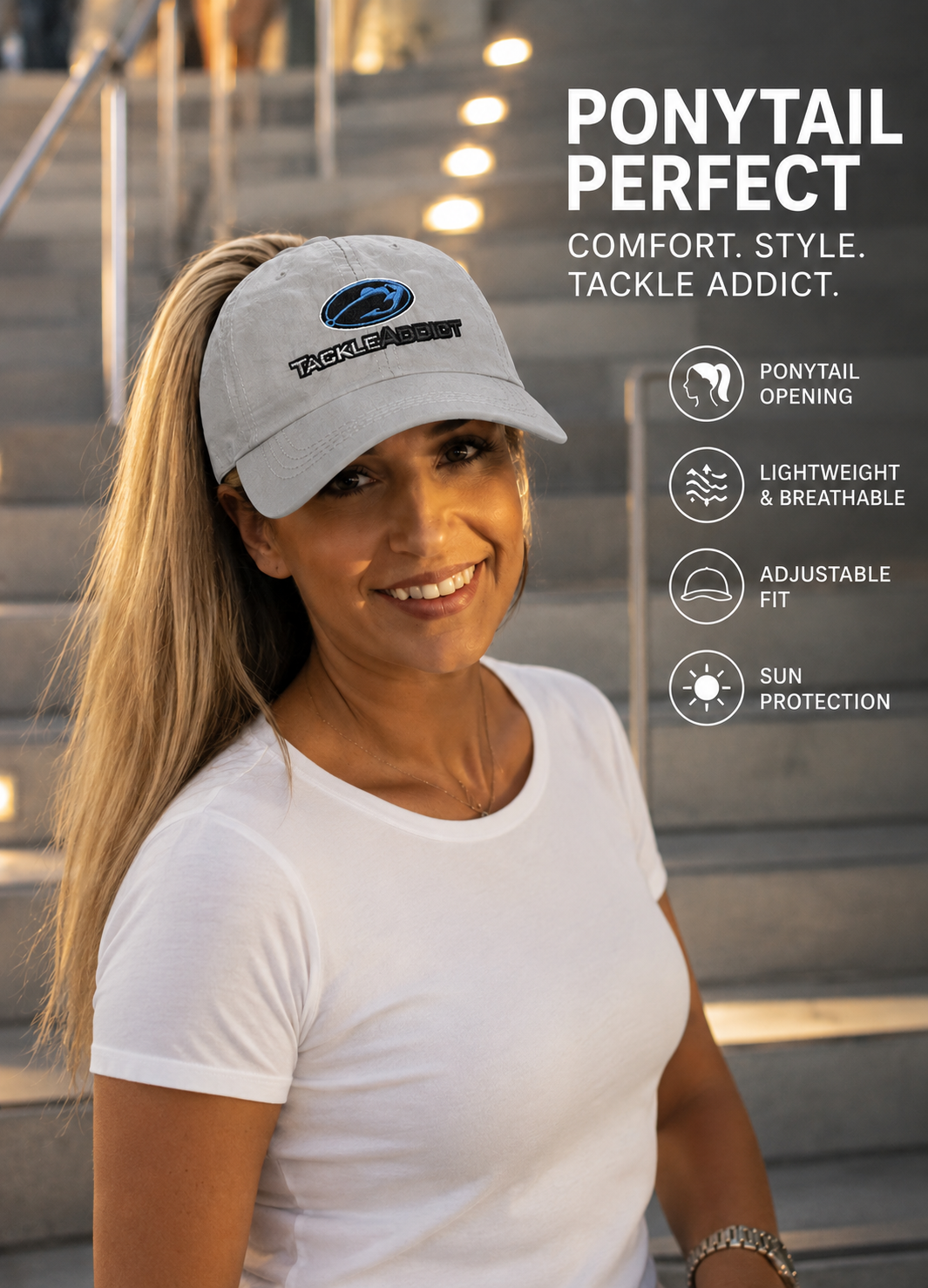 Women's Ponytail Hat