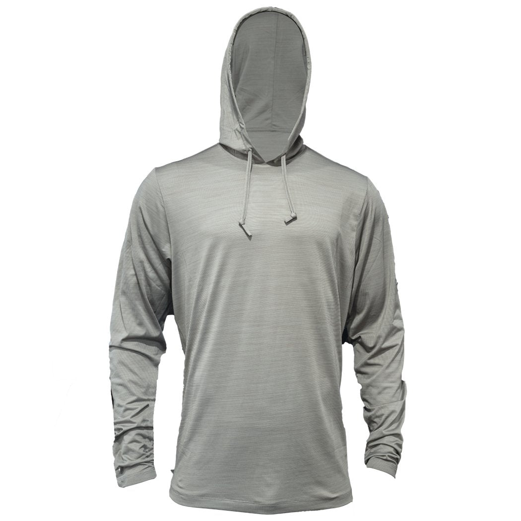 Air-X Hooded Performance Shirts with Repel X Ash Heather