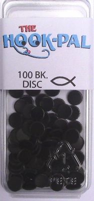 Hook-Pal Discs - 100Pk Black - 713073000000