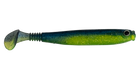 G-Ratt Baits Thin Swim Paddle Tail Swimbaits CHARTREUSE BLUE