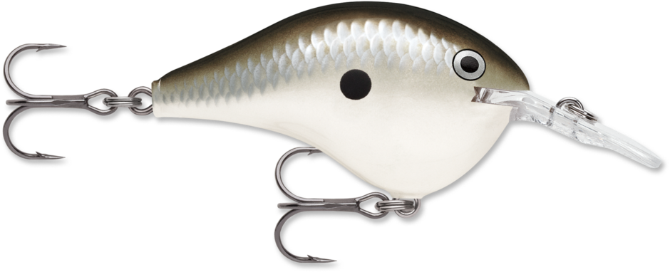 Rapala DT-8 Pearl Grey Shiner
